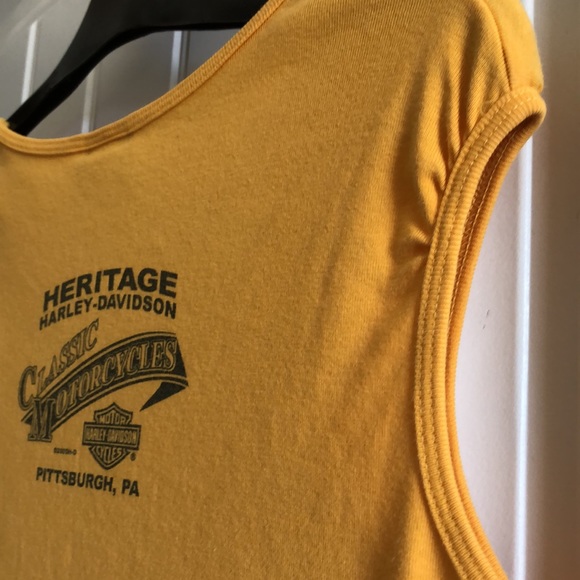 🔥Harley-Davidson Short/Cap Sleeve Top - Picture 5 of 8